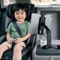 タブレット対応伸縮ホルダー付きの「200-CAR127」