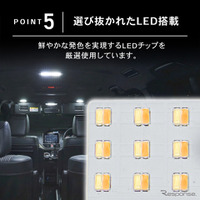 『ノア/ヴォクシー』80系専用LEDルームランプ