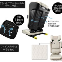 R129適合ジュニアシート「エールべべ・スット」
