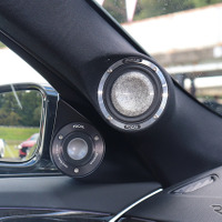 「単体DSP」にてシステムが構築されたオーディオカーの一例（製作ショップ:クァンタム＜茨城県＞）。