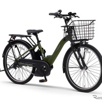 ヤマハ PAS ULU（マットカーキグリーン）