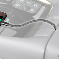 SEIWA・マグネットフラットナイロンケーブルCC 0.5m（D659）