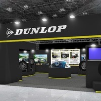 ダンロップのジャパントラックショー2026ブースイメージ