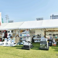 神奈川キャンピングカーフェア物販ブース