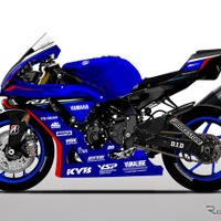2026年のYAMAHA FACTORY RACING TEAMの鈴鹿8耐マシン「YZF-R1」