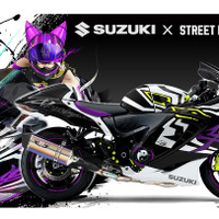 スズキと『ストリートファイター6』がコラボした『Hayabusa Tuned by JURI』