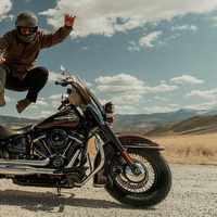 ハーレーダビッドソンの新グローバルプラットフォーム「RIDE」のキービジュアル
