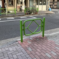 短いガードレール（東京都中央区）