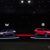 5月14日発表されたホンダの新型ハイブリッド車のプロトタイプ