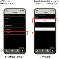 ソフトウェアアップデート方法