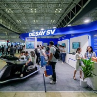 Desay SVのブース（人とくるまのテクノロジー展 2026）