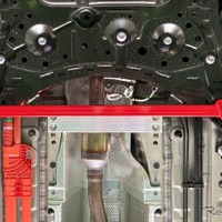 タナベ サステック・アンダーブレース　カローラクロスGRスポーツ装着例