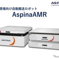 ASPINAの自動搬送ロボット