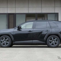 サステックプロCR　RAV4装着例（最下部車高：フロント 55mmダウン / リア 54mmダウン）