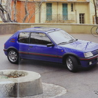 プジョー205GTI 当時のカタログ