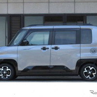 タナベ サステックNF210　三菱・デリカミニ4装着例（フロント：18mmダウン / リア：23mmダウン）