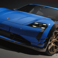 ポルシェ「タイカン・ターボGT（バイザッハ・パッケージ）」の「マンタイ・キット」装着車