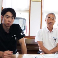 左から、株式会社オートライン 佐藤孝昭取締役と、TMP岐阜PC 新任会長の佐藤敏則代表取締役