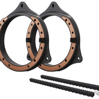 金属製の市販「インナーバッフル」の一例（カロッツェリア・UD-K622）。