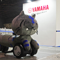 東京E-Prix 共催イベント「ファンビレッジ」のヤマハブース（2025年）
