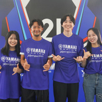 初めての鈴鹿8耐に「かっこ良すぎて震えた」「感動した」と話してくれた新入社員の皆さん