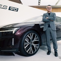 ボルボ・カー・ジャパンのエドソン・イシカワ社長とES90