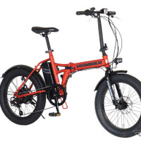 20インチ電動アシスト折りたたみ自転車「HUMMER E-FAT206」