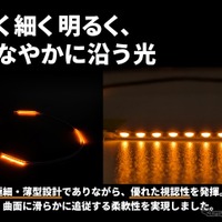 汎用LEDカスタムパーツ「グリルマーカーテープ 4連」