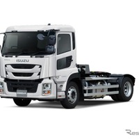 いすゞ『ギガ トラクタ』の車両運搬用ショートキャブ