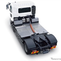 いすゞ『ギガ トラクタ』の車両運搬用ショートキャブ