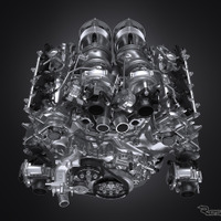 トヨタ GR GTの4.0リットルV8ツインターボエンジン