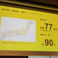 BYDのディーラー網