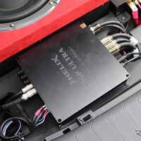 外付け「DSP」がシステムに組み込まれたオーディオカーの一例（製作ショップ:M.E.I.＜広島県＞）。