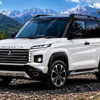 三菱 パジェロイオ 後継モデルの予想CG