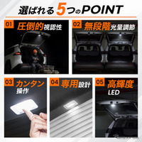 クラフトワークス『RAV4』60系専用「LED増設ラゲッジランプ」