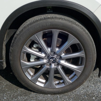 非ハイブリッドのXDに装着されていたタイヤはグッドイヤー「エフィシェントグリップSUV」。印象は良かった