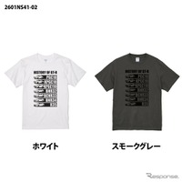 「NISSAN HISTORY OF GT-R Tシャツ」