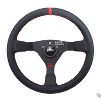 BLITZ OMP STEERING WHEEL Φ350（スムースレザー）