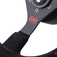 BLITZ OMP STEERING WHEEL Φ350（スエードレザー）