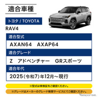 クラフトワークスの『RAV4』60系専用「ダッシュボードトレイ」