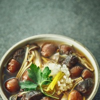 4種のきのこにゅうめん