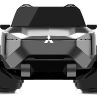 三菱 パジェロ 新型のエクステリアデザインスケッチ