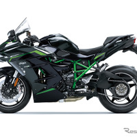 カワサキ Ninja H2 SX SE（メタリックカーボングレー×メタリックディアブロブラック）