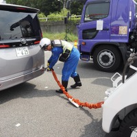 車両牽引（2026年地震防災訓練）