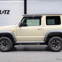 ブリッツ DAMPER ZZ-Rリフトアップモデル　ジムニーシエラ装着例（基準車高：フロント 35mmアップ / リア 35mmアップ）