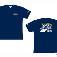 「Vストロームミーティング 2026」オリジナルTシャツ（ネイビー）