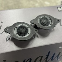 ダッシュ上部のツイーター取り付けスペースに角度をつけたツイーターパネルを設置するのも3Dプリンターならではの成型となる