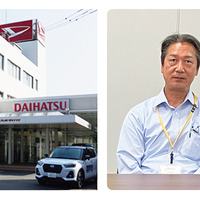 北九州ダイハツ販売株式会社 業販部 部品部 部長の吉岡慎治氏と、営業部 法人営業部の吉井哲也氏