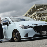 まさみさん　マツダ・DJLFSデミオ…CARTUNE ALL USERS MEET神戸