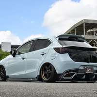 まさみさん　マツダ・DJLFSデミオ…CARTUNE ALL USERS MEET神戸